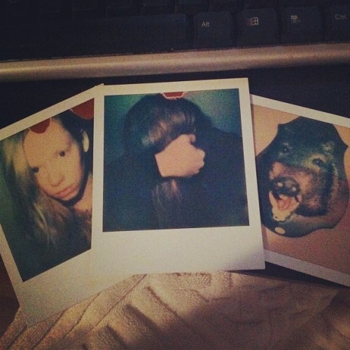 Porn Got bored and played with my Polaroids.  photos