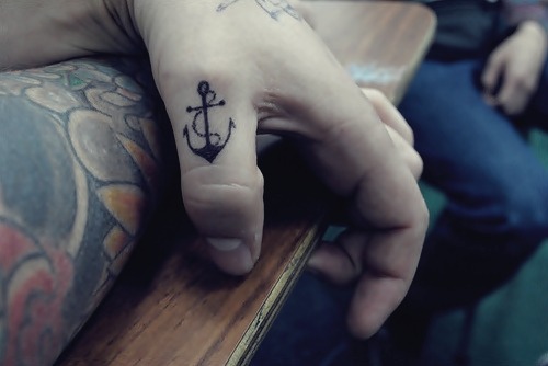 Cute small finger tattoos