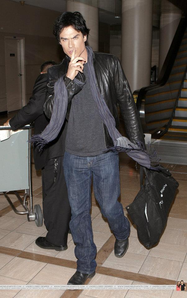 justianjosephsomerhalder:  Ian - LAX Airport 10.01.2012 