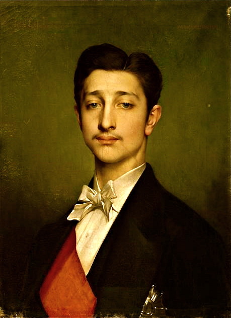 langoaurelian:  Eugene-Louis-Napoleon Bonaparte, The Prince Imperial  (1856-79)Portrait by Jules Joseph Lefebvre 1874  