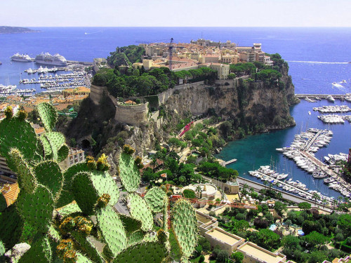 by B℮n on Flickr.Monaco-Ville is the original fortified town of Monaco.