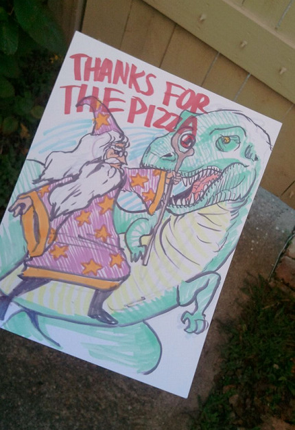 hardboiledlobster:  archaeosaur:  battlesuit:  ok so I ordered a pizza and didnt