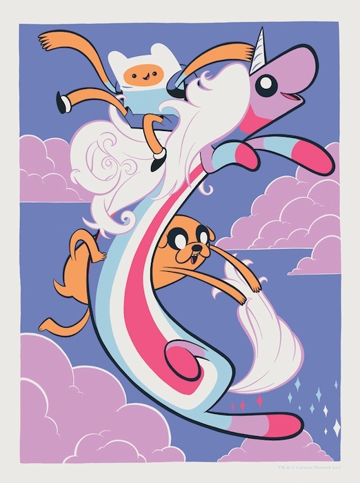 adventuretime:  New Limited Edition Poster Sets from Mondo Adventure Time poster