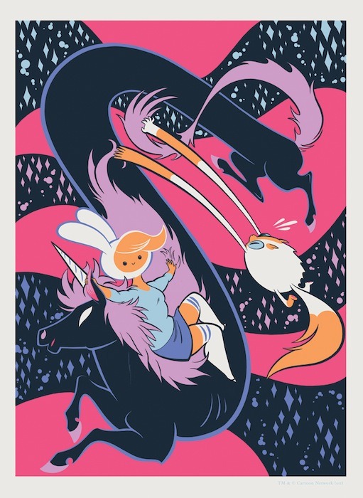 adventuretime:  New Limited Edition Poster Sets from Mondo Adventure Time poster