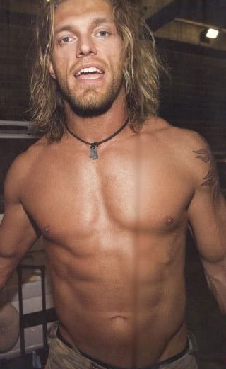 Porn photo hunksofwrestling:  Nice hip bone.  Some Edge!!