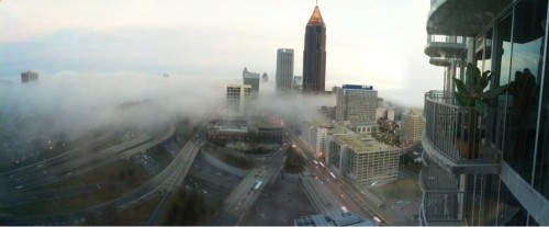 Cloudy ATL.