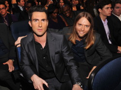 dancando-no-luar:  In the audience and backstage after their win, Adam &amp; James 