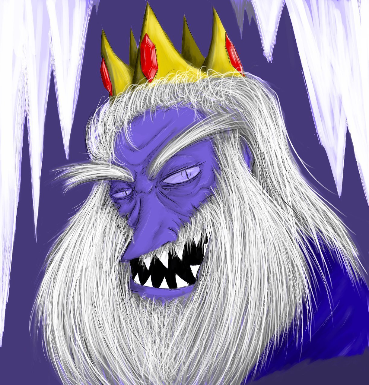 Ice King is soooooo hot. I just wanna make out with him and stuff.