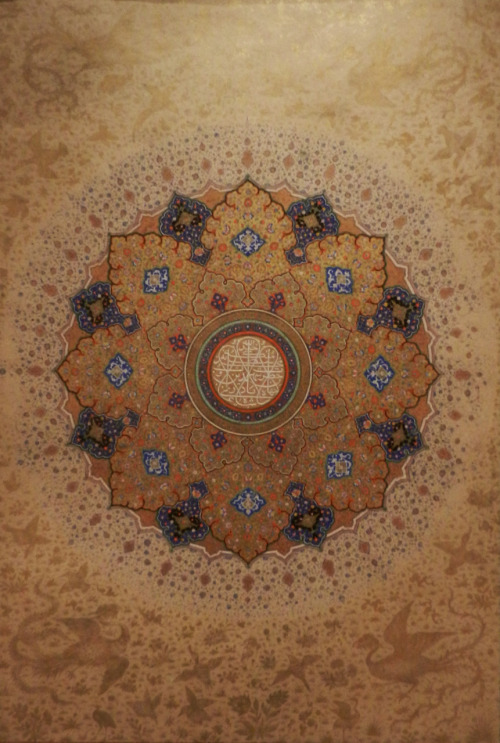 &hellip; shamsa (literal meaning, &ldquo;sun&rdquo;) from the Met’s new Islamic Art wing. 