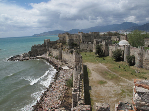 by Andra MB on Flickr.Mamure Castle is a medieval castle in the Anamur district of Mersin Province, 