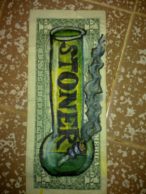 stoner dollar bill