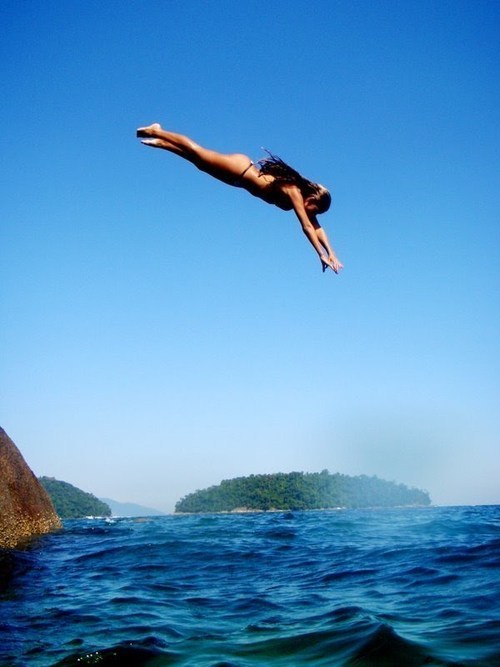 un tuffo &hellip; dove l'acqua e&rsquo; piu&rsquo; blu&hellip;. thewolf
