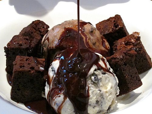 Brownie Sundae