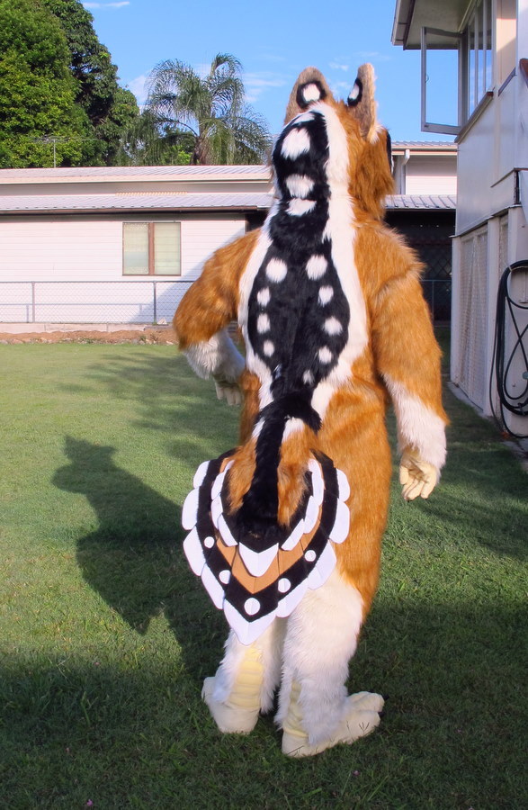 finerfur:  Attack! - by rosequoll  the back pattern is neat