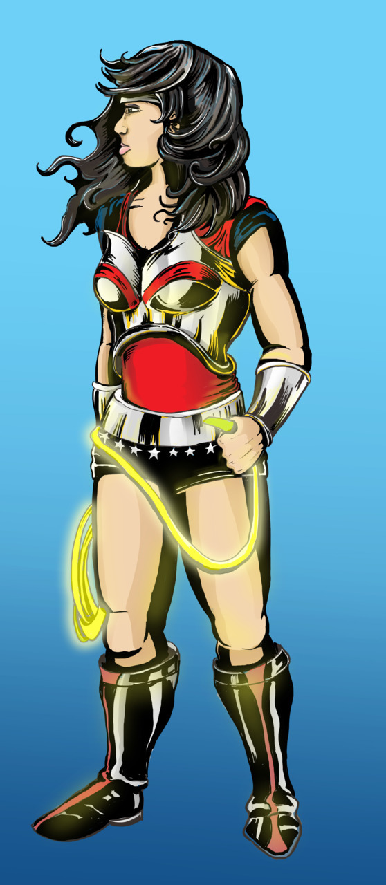 A Wonder Woman I Did A Few Months Back.