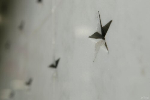 freshoffthefarm:  The wall – located on the lobby’s north wall – stands as a silent memorial to those CIA employees “who gave their lives in the service of their country.” Currently, there are 119 stars carved into the marble of the CIA Memorial