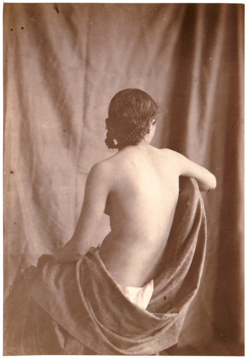 toomuchart:Eugène Durieu, Nude, c. 1854.