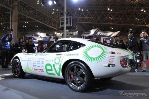 (【東京オートサロン12】トヨタ 2000GT SEV…名車がEVで復活 - 2000GT SEV（東京オートサロン12） - 写真 - 401083 - | レスポンス自動車ニュース（Response.jp）から)
今見ても秀逸なデザインだなぁ。