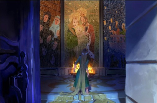 kathygoround:  Concept art for “Tangled” (Disney) 