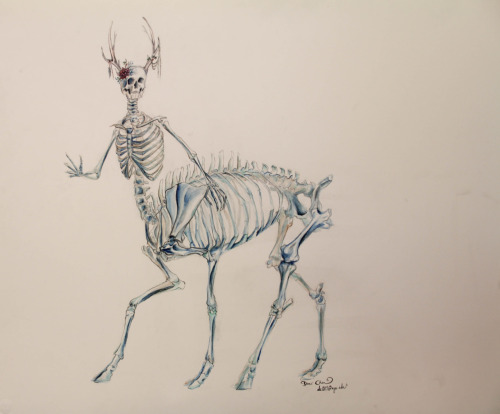 eatsleepdraw:  Reindeer Centaur - Demi Chen 