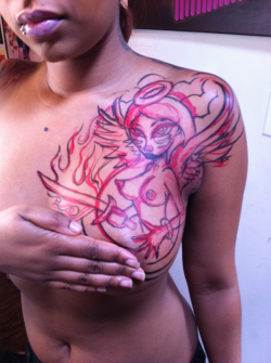 miyabailey:  City of Ink…..freehand 