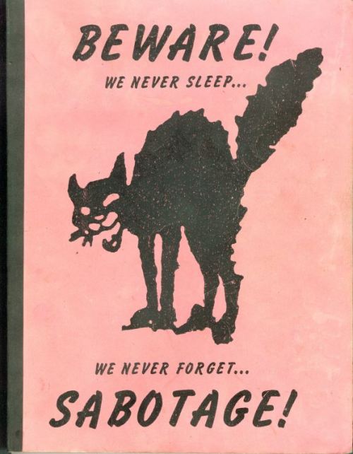 anarchyamerika:  Dumping Handbooks on Sabotage. Please read carefully (if anything ‘without a 