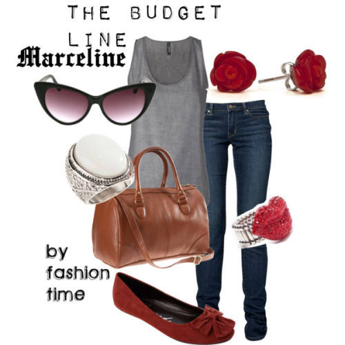 fashiontimeblog:  Marceline - Budget Line by fashion-time featuring retro shades