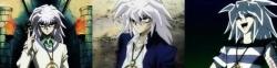 pteropus717:  I love that when Yami Bakura takes over, he just puts up with whatever nonthreatening outfit Ryou happens to be wearing at the time. “A cream jumper? I’m sure I can make that look evil. Striped T-shirt? Roll up a sleeve, show some blood,