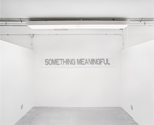 visual-poetry:“something meaningful” by daniel everett