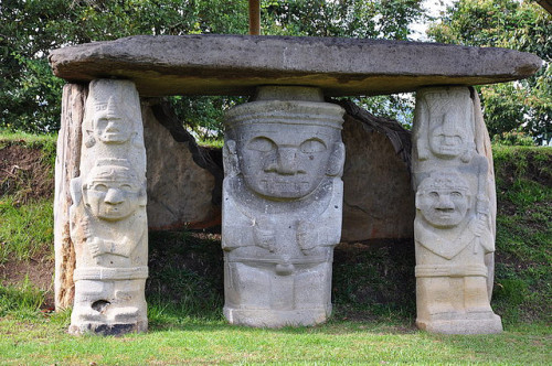 by Dany et Maryse on Flickr.San Agustín pre-columbian Archaeological Park, a UNESCO World Heritage S