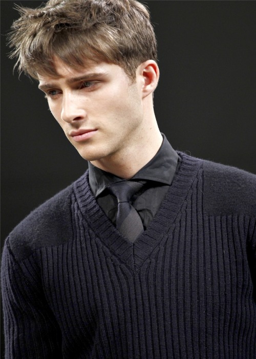 strangeforeignbeauty:  Ryan Taylor at Bottega Veneta Fall Winter 2012 