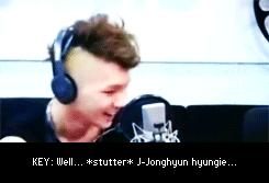 jongin-a-blog:  After that, Jonghyun (on purpose) took Key’s water bottle instead