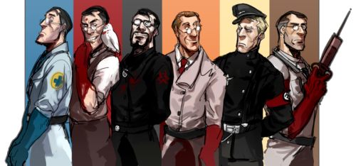 Sex niftybiscuit:  TF2 Medics by ~Silsol  pictures