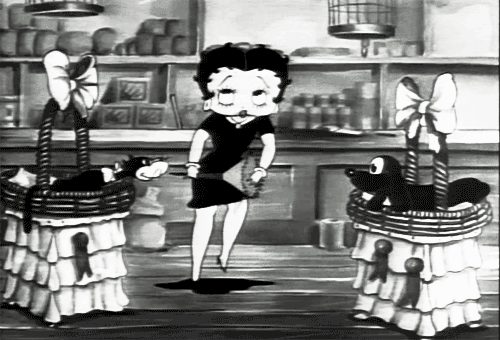 Porn vintagegal:  Betty Boop: Betty with Henry photos