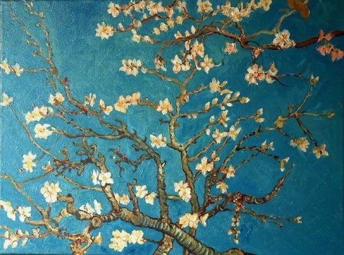Almond Blossoms by Vincent van Gogh (1853 - 1890)He was one of many artists who enjoyed the Japonism