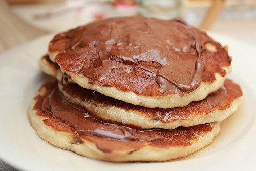 maisondelapatisserie:  Amazing Primos Nutella Pancakes (by Itchycoo Vintage)