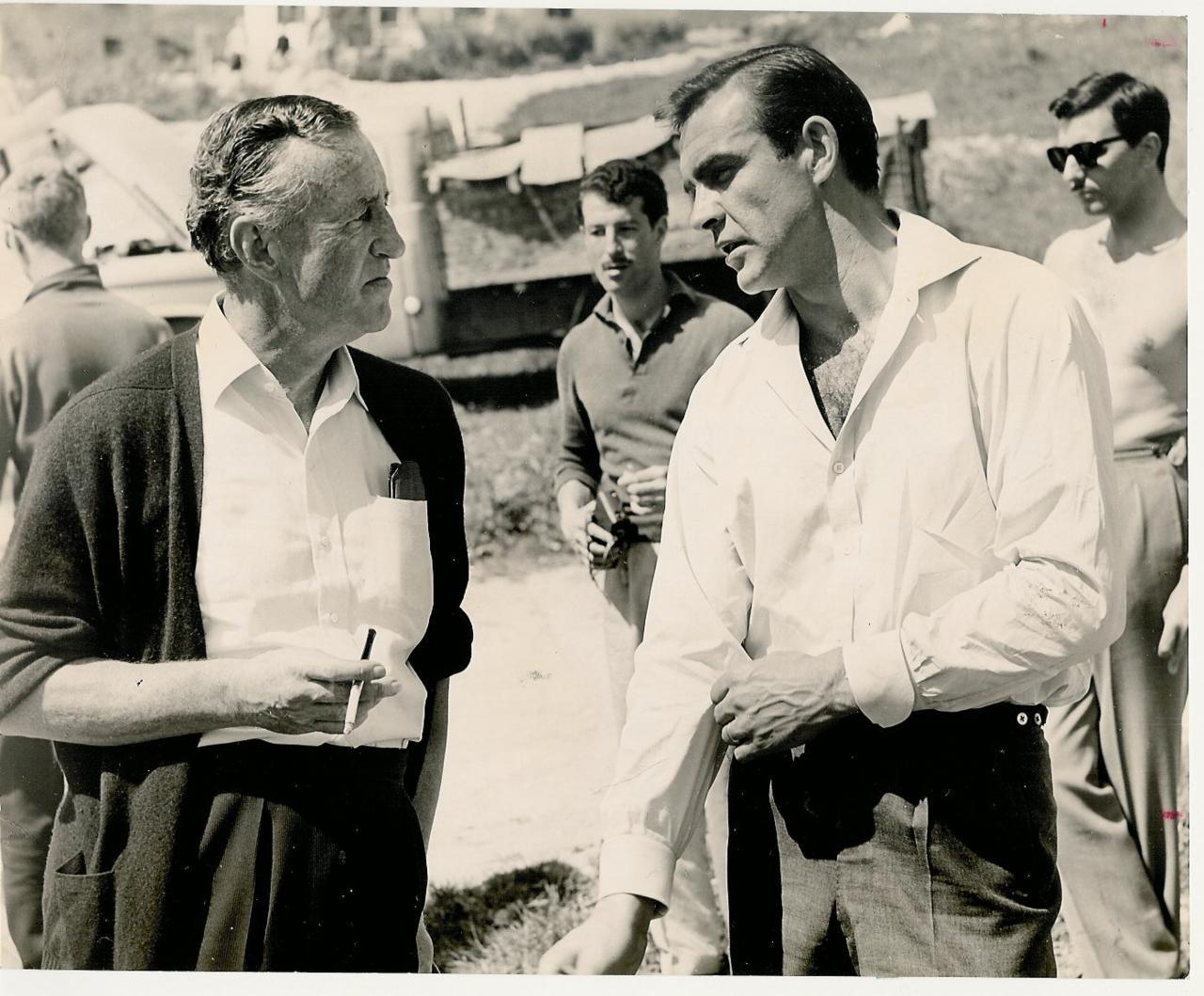 fleming with connery