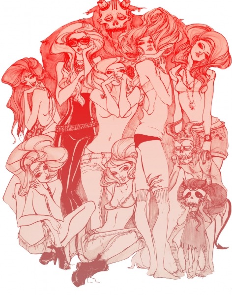 artforadults:  babs tarr (follow on tumblr) via 
