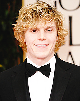  Evan peters and Taissa farmiga Golden Globes 69# 2012. 