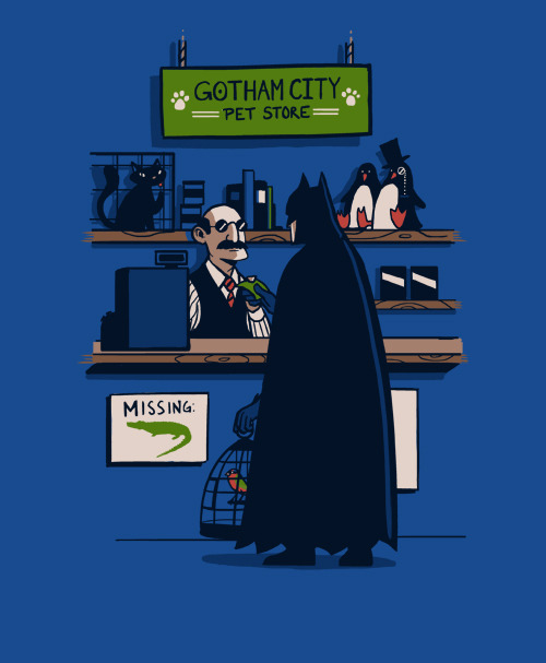 Michael Myers tells the story of how Batman chose Robin as a sidekick in his hilarious new design. Clothing and stickers on sale at RedBubble.
Dark Knight Gets a Sidekick by Michael Myers (Flickr) (Facebook) (Twitter)
Via: drawsgood