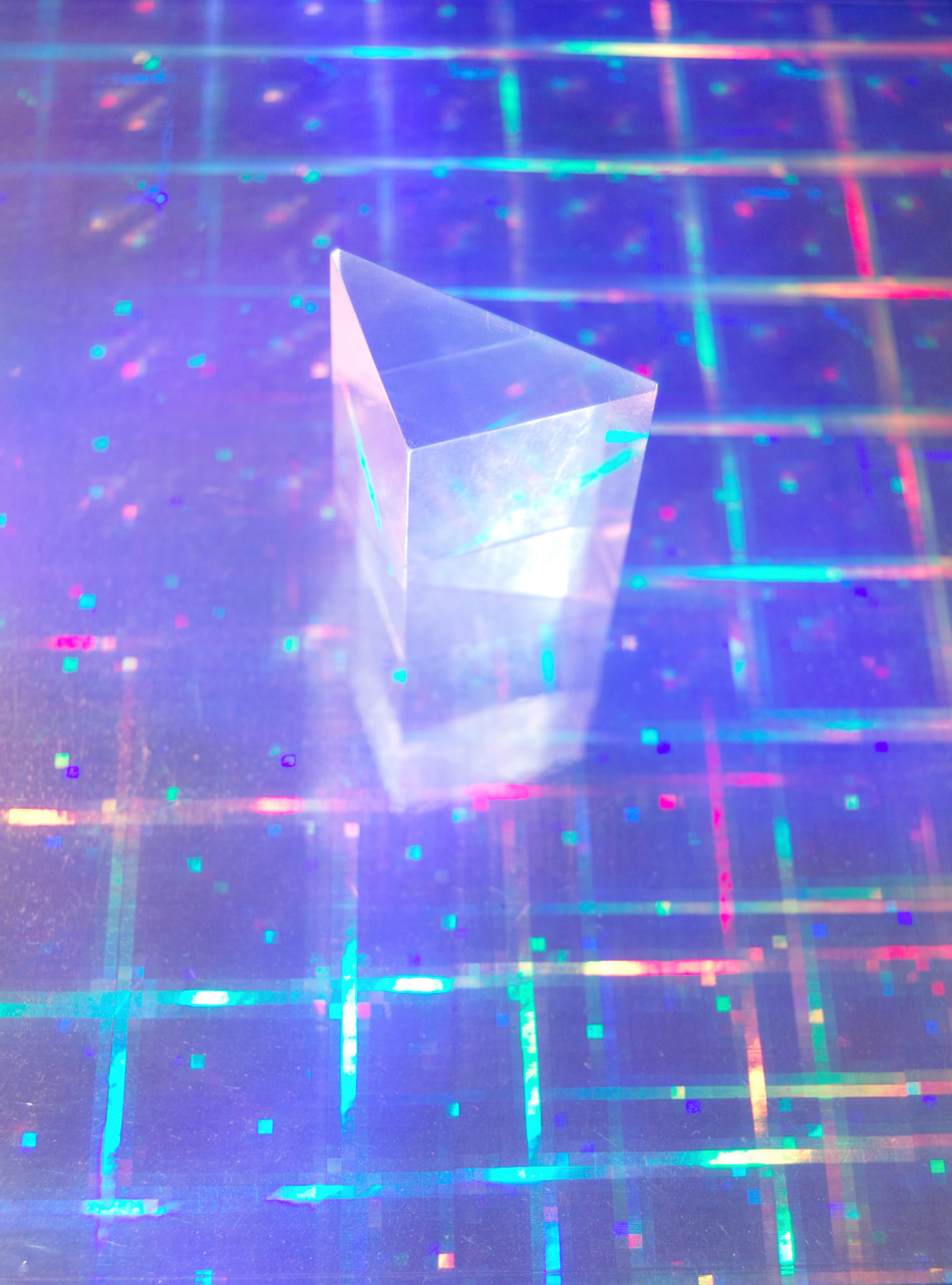 mandystoller:  Holographic Prism By Mandy Stoller 