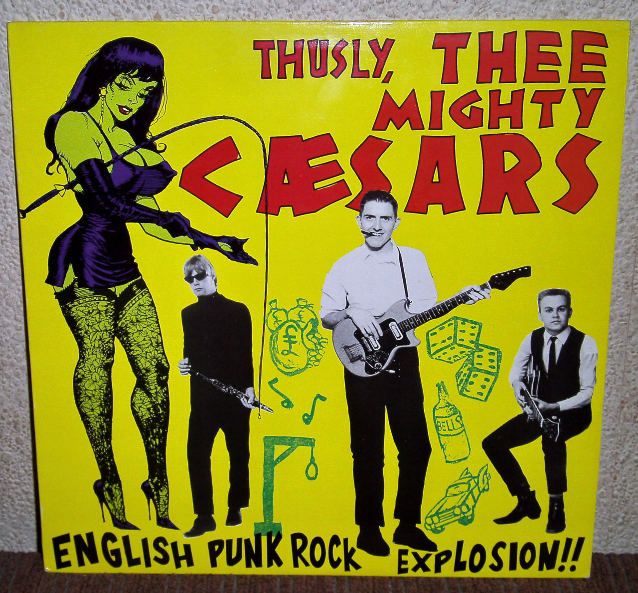 renerox:  Thee Mighty Caesars - English Punk Rock Explosion !! Crypt Records 1988.