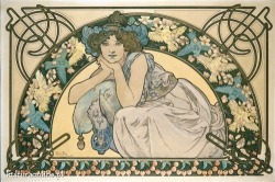 chloeroger:  Alfons Mucha  WOW.