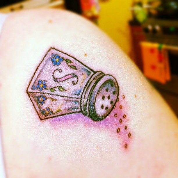Salt and pepper tattoo  Tattoogridnet
