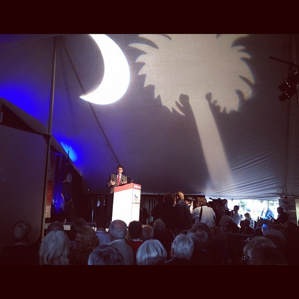 Rick Perry at the FFC rally in Myrtle Beach (Taken with instagram)