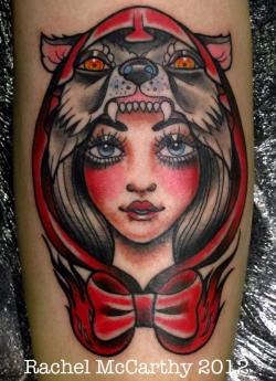 Petit-Poids:  Rachel Jamie Mccarthy Little Red, Done At Tattoo Freeze 2012. Cheers