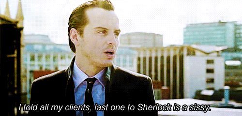 #moriarty - the most serious and professional business man that ever lived