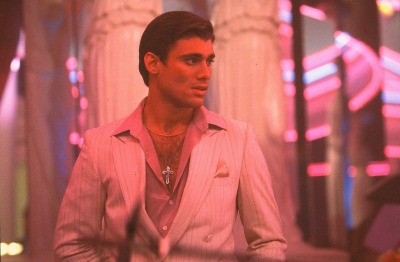 Steven Bauer as Al Pacino’s BFF Manny from Scarface, a paean to the excess of the 1980s Miami underworld and probably the most hilarious gangster movie ever made. So, he’s not a yuppie or a preppy; but you can bet your ass he’d have the best cocaine...