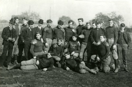 The 1901 University of Michigan Football Team. &hellip;. you never said they ALL had to be milit