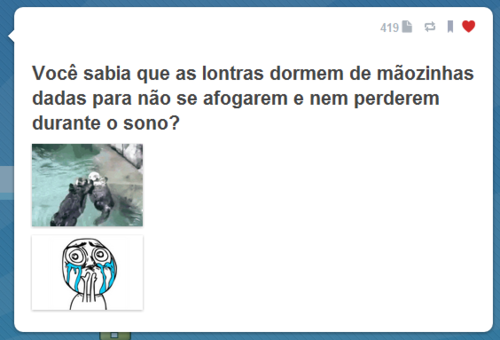 Aquele momento que você percebe...